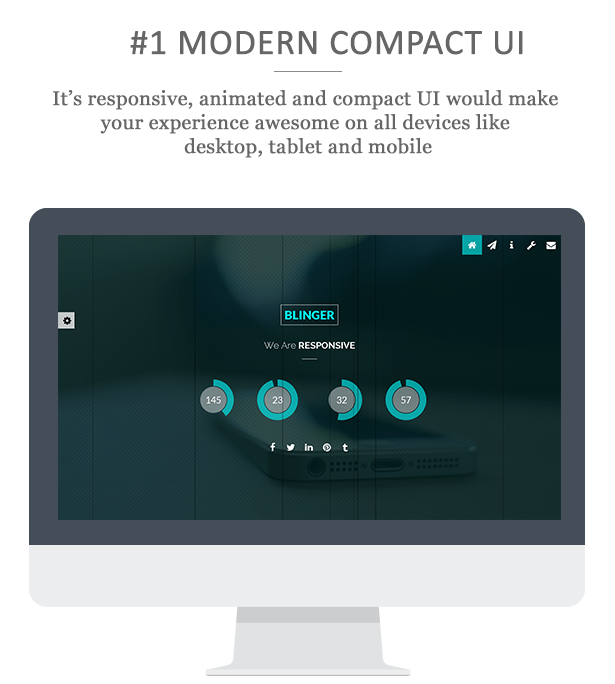 Blinger - Responsive Coming Soon Page - 1