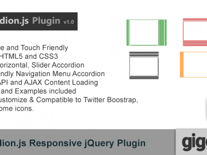 ggAccordion – A Responsive jQuery Plugin