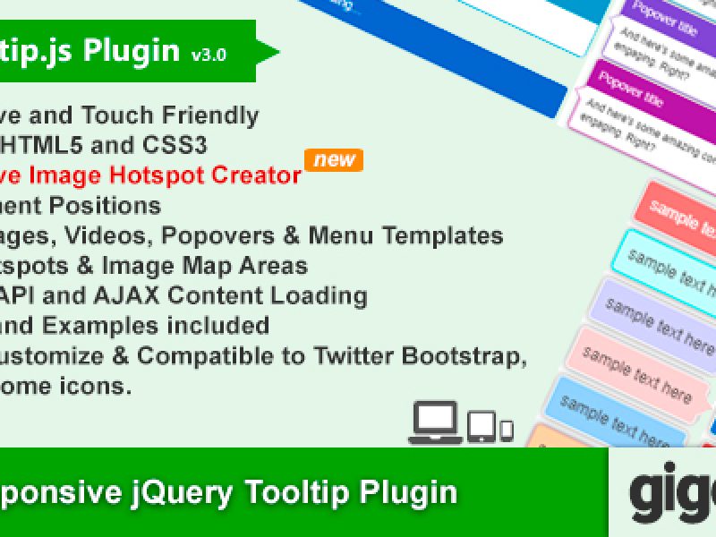 Tinytooltip.js – Responsive jQuery Tooltip Plugin