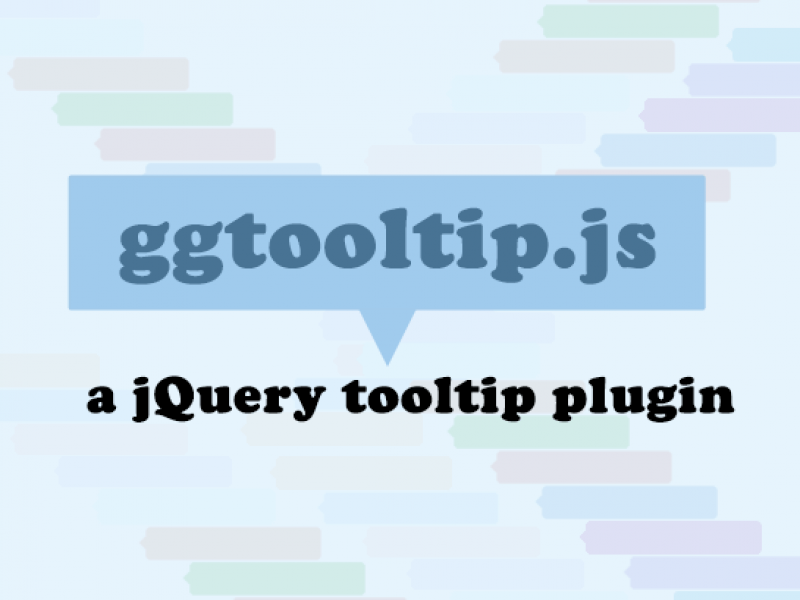 ggtooltip.js – A jQuery Tooltip plugin